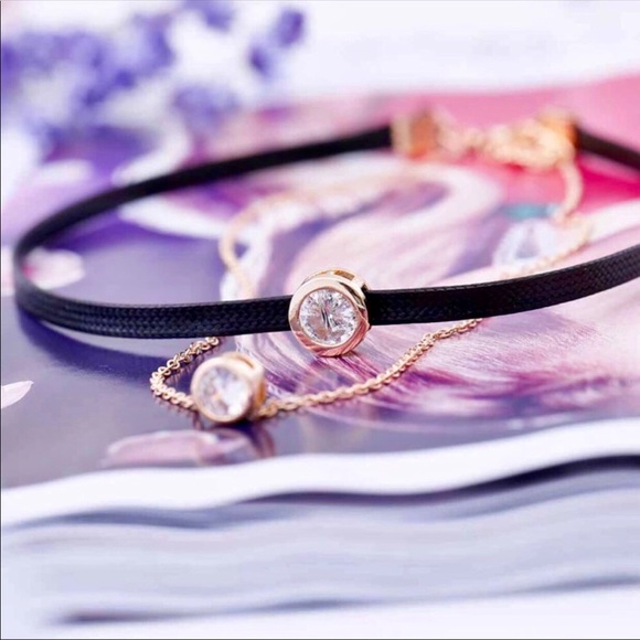 Choker Necklace NEW🌺 Chain with Stone - Picture 3 of 3